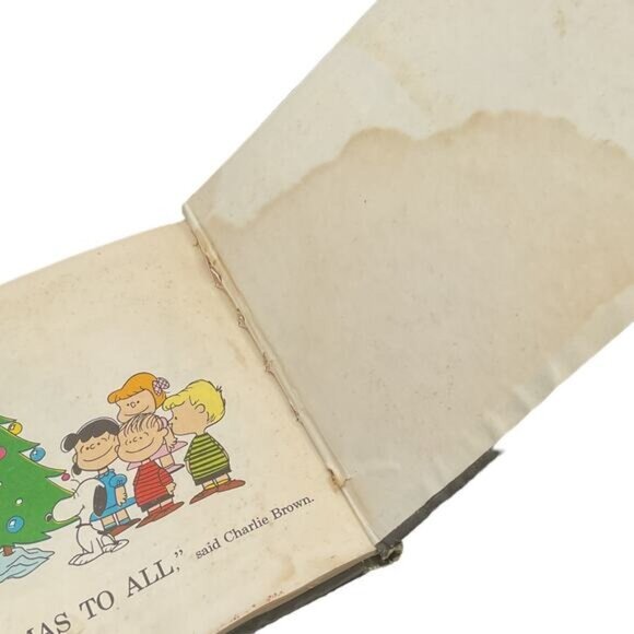 Vintage "A Charlie Brown Christmas" Book & Lucy Plush Doll Set - Picture 8 of 8